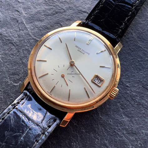 patek philippe 3445 g|Patek Philippe Calatrava Reference 3445 18K Yellow Gold 35mm.